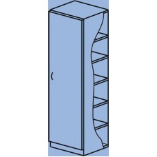 Шкаф для белья одностворчатый МД-507.02